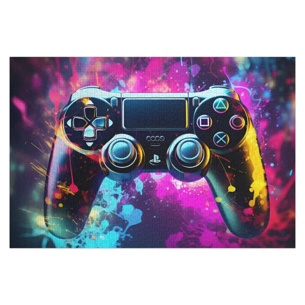 Пазл-контроллер PS4 с абстрактным неоновым рисунком, персонализированный деревянный пазл для взрослых, пазл на заказ
Пазл-контроллер PS4 с абстрактным неоновым рисунком, персонализированный деревянный пазл для взрослых, пазл на заказ