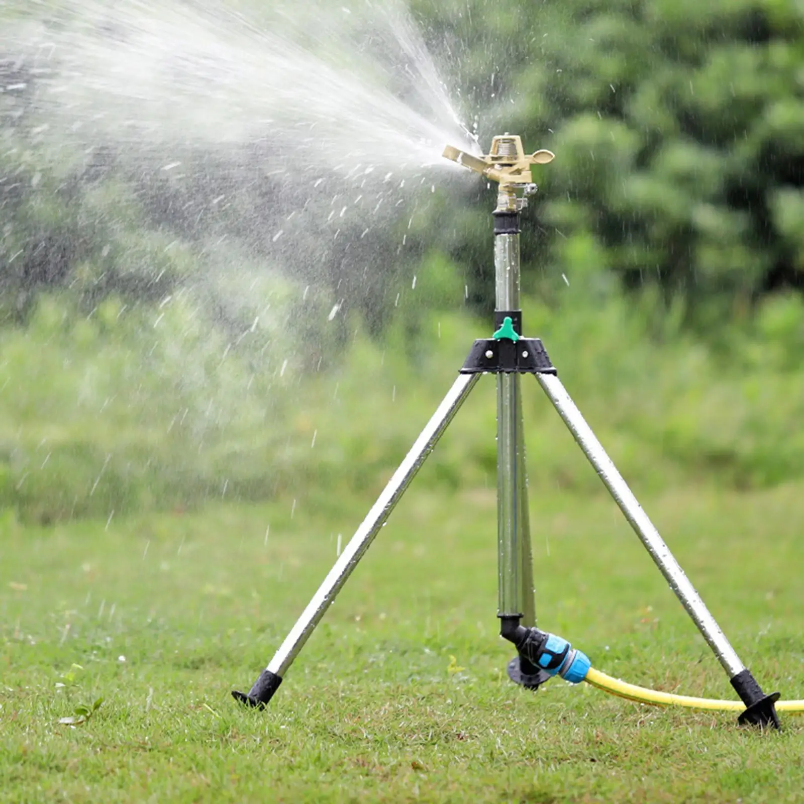 Height Adjustable Lawn Sprinkler Stake Base Watering System Tripod for Agricultural and Garden Use
Height Adjustable Lawn Sprinkler Stake Base Watering System Tripod for Agricultural and Garden Use