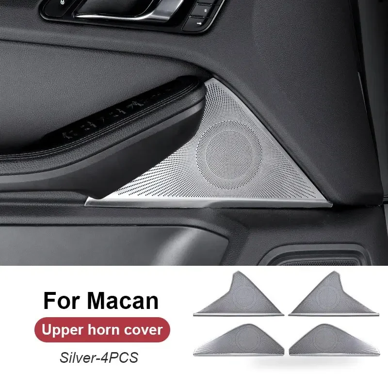 For Porsche Macan Stainless Steel Car Door Speaker Cover Horn Decorative Cover Interior Modification And Upgrade Accessories
For Porsche Macan Stainless Steel Car Door Speaker Cover Horn Decorative Cover Interior Modification And Upgrade Accessories