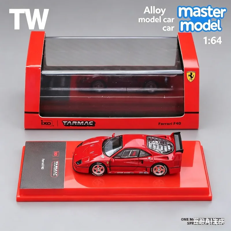 TarmacWorks 1:64 F40 TW Official Racing Car Static Alloy Simulation Car Model Collection Boys' Toy
TarmacWorks 1:64 F40 TW Official Racing Car Static Alloy Simulation Car Model Collection Boys' Toy