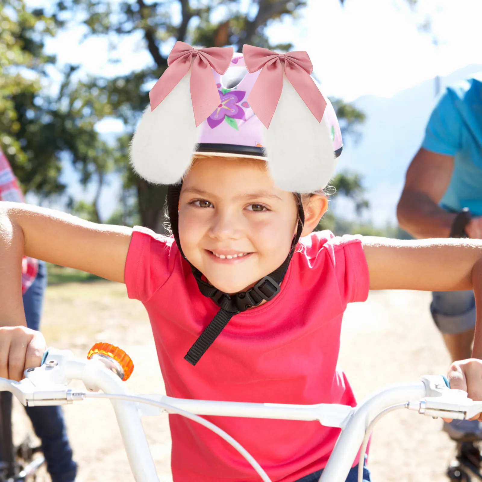 1 пара декоративных элементов в виде кроличьих ушек с милым бантом для мотоциклетных и велосипедных шлемов
1 пара декоративных элементов в виде кроличьих ушек с милым бантом для мотоциклетных и велосипедных шлемов