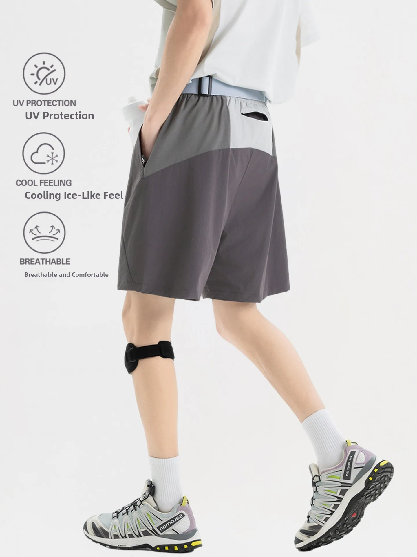 Outdoor Lightweight Breathable Quick Dry Workwear Shorts Men's Casual Loose Fit Nylon Sport Five-Quarter Length Sun Protection
Outdoor Lightweight Breathable Quick Dry Workwear Shorts Men's Casual Loose Fit Nylon Sport Five-Quarter Length Sun Protection