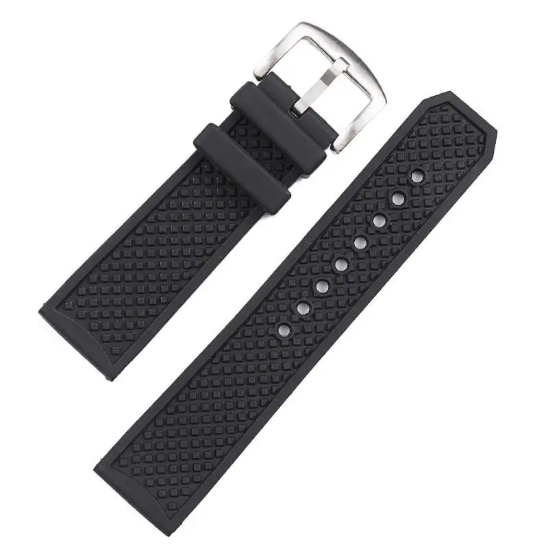 BEFIA 23 24mm Black Blue Rubber Watchband For Cartier Calibre Dot Texture Waterproof Tape Silicone Pin Buckle
BEFIA 23 24mm Black Blue Rubber Watchband For Cartier Calibre Dot Texture Waterproof Tape Silicone Pin Buckle