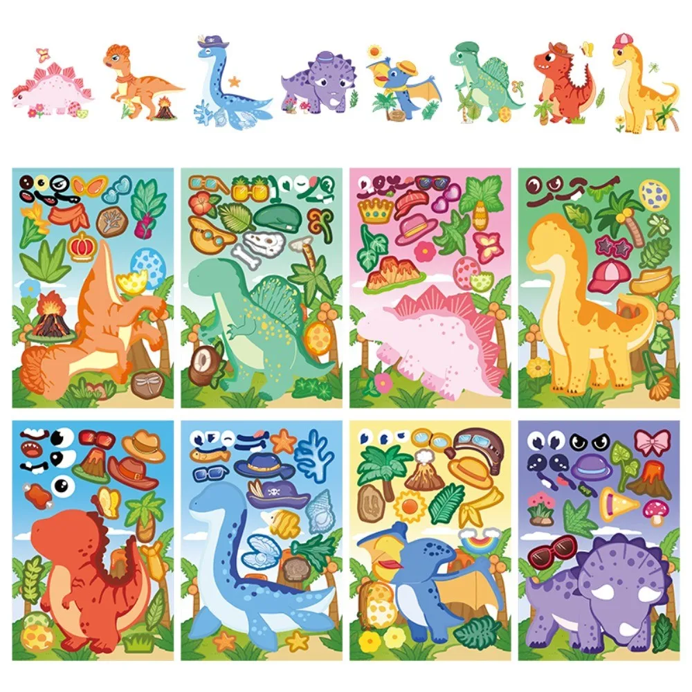 8Pcs Dinosaur Stickers Cute Animal Theme Decorative Decals LanLanStickersWorld Store
8Pcs Dinosaur Stickers Cute Animal Theme Decorative Decals LanLanStickersWorld Store