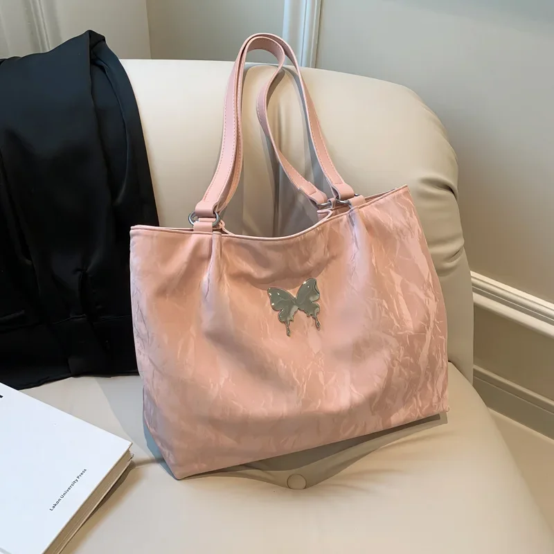 Large capacity commuter texture handbag versatile ins leisure bag shoulder underarm tote bag
Large capacity commuter texture handbag versatile ins leisure bag shoulder underarm tote bag