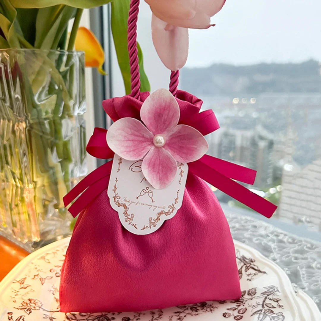 Candy Box Floral Storage Bags Silky Satin Cloth Bag Satin Flower Drawstring Bag For Candy Storage Baby Shower Wedding
Candy Box Floral Storage Bags Silky Satin Cloth Bag Satin Flower Drawstring Bag For Candy Storage Baby Shower Wedding