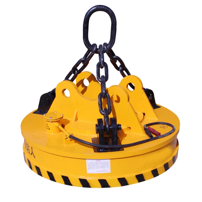 Hot Sale DC24v Lifting Electromagnet for Forklifts with a Diameter of 1.5 m Rectangle Steel and Iron Cargo Lifting Electromagnet
Hot Sale DC24v Lifting Electromagnet for Forklifts with a Diameter of 1.5 m Rectangle Steel and Iron Cargo Lifting Electromagnet
