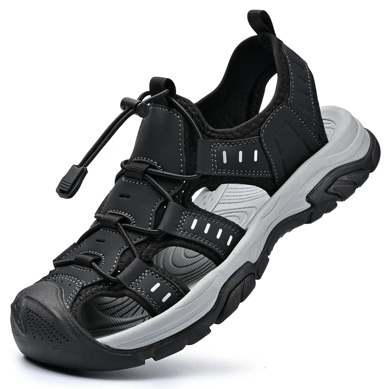 Outdoor Sandals Man Summer Sports Classic Design Hiking Sandals Men High Quality Leather Beach Sandals Men Sandalias Hombre
Outdoor Sandals Man Summer Sports Classic Design Hiking Sandals Men High Quality Leather Beach Sandals Men Sandalias Hombre