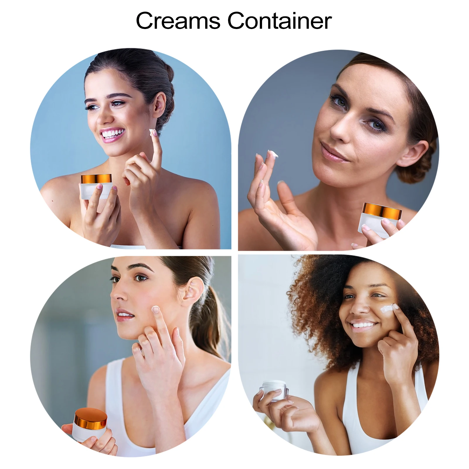 10 Pcs Eye Cream Bottle Frosted Bottles Glass Travel Containers for Makeup Skincare
10 Pcs Eye Cream Bottle Frosted Bottles Glass Travel Containers for Makeup Skincare