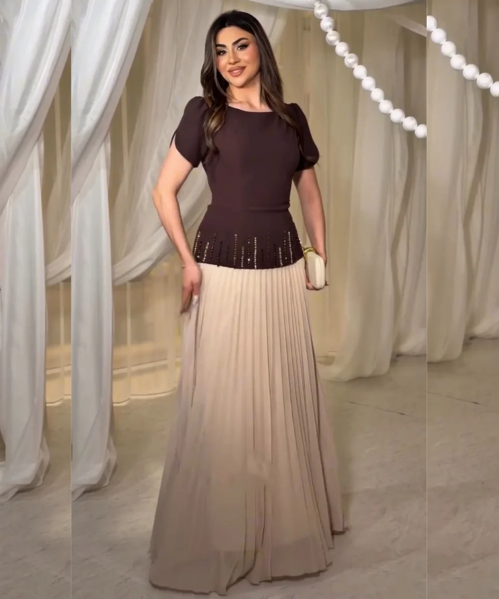 Customized Chinese Style Jersey Pleat Sequined A-line Scoop Neck Long Bespoke Occasion Evening Dresses Classic
Customized Chinese Style Jersey Pleat Sequined A-line Scoop Neck Long Bespoke Occasion Evening Dresses Classic