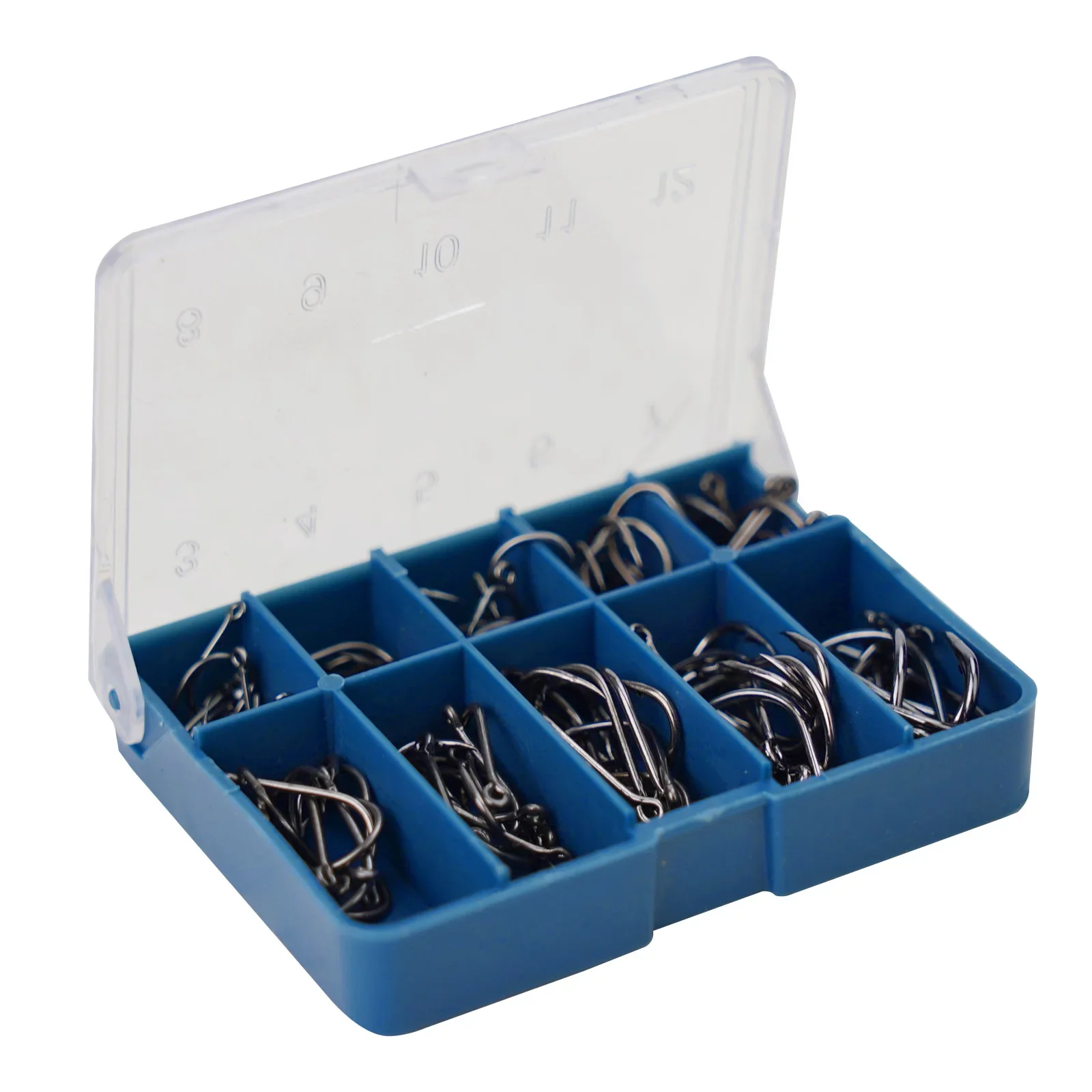 100Pcs Freshwater Fishing Hooks Carbon Steel Carp Fishhooks Barbed Hooks Kit Fishing Tackle Tool Accessories Silver Black Gold
100Pcs Freshwater Fishing Hooks Carbon Steel Carp Fishhooks Barbed Hooks Kit Fishing Tackle Tool Accessories Silver Black Gold