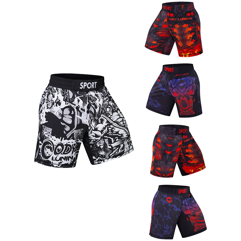 Cody Lundin Quickly Dry Muay Thai Kickboxing Training MMA Shorts Men's Casual Elastic Waist Boxer Boxing Jiu-Jitsu Trunks
Cody Lundin Quickly Dry Muay Thai Kickboxing Training MMA Shorts Men's Casual Elastic Waist Boxer Boxing Jiu-Jitsu Trunks