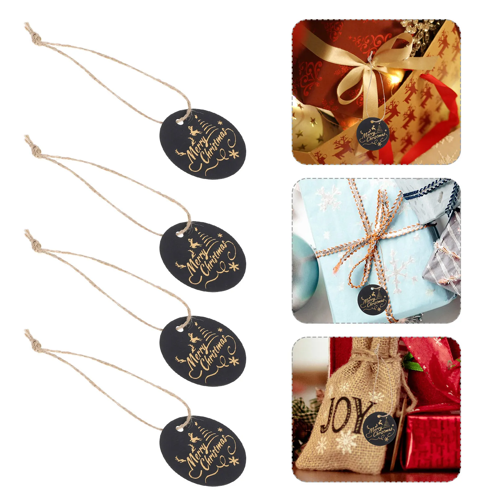 100Pcs Merry Christmas Paper Gift Tags Thick Cardstock Cotton Strings Christmas Gift Wrapping Decoration Holiday Season Tags
100Pcs Merry Christmas Paper Gift Tags Thick Cardstock Cotton Strings Christmas Gift Wrapping Decoration Holiday Season Tags