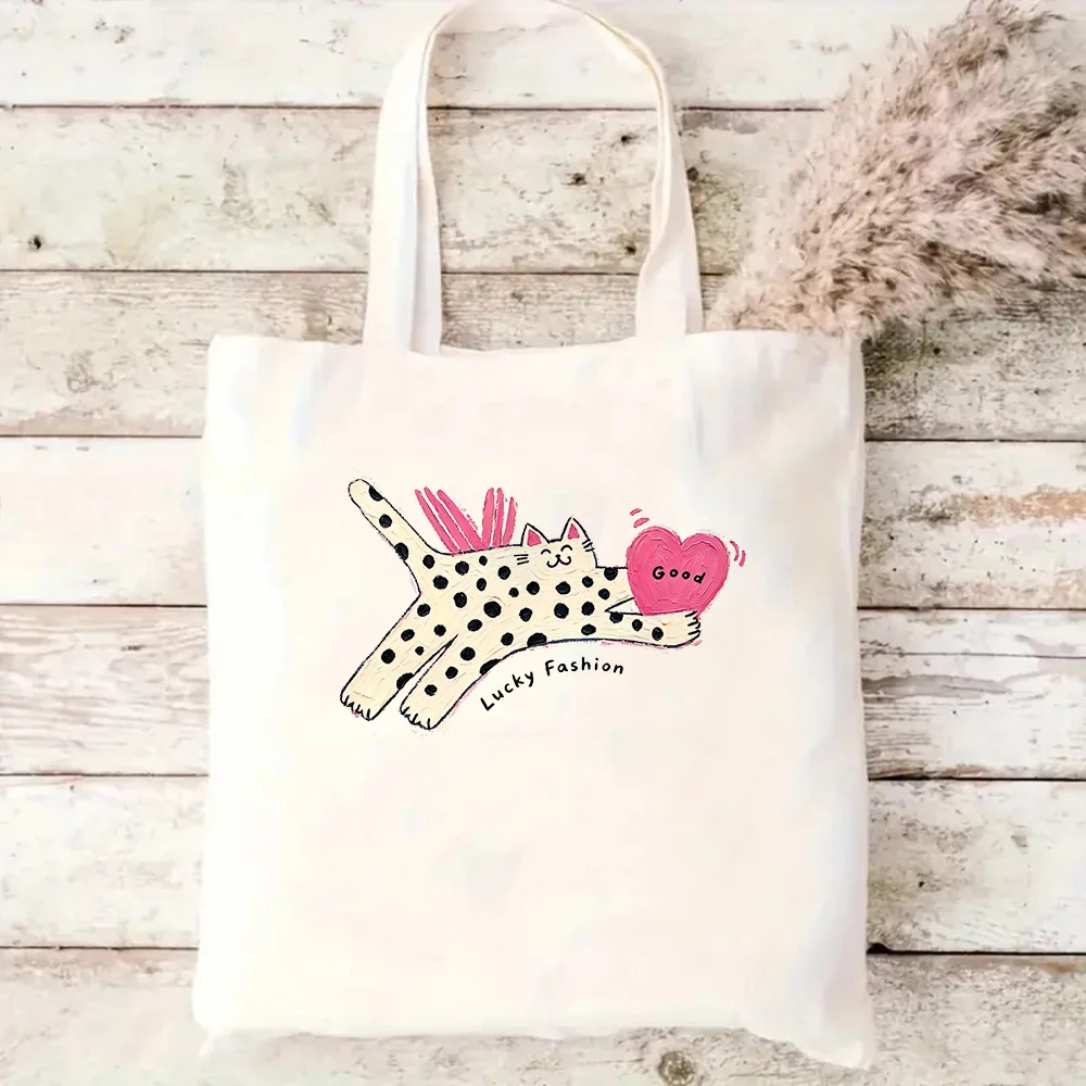 Good Lucky House Dog Apple Canvas Tote Bag Cute Pet Shoulder Bag
Good Lucky House Dog Apple Canvas Tote Bag Cute Pet Shoulder Bag