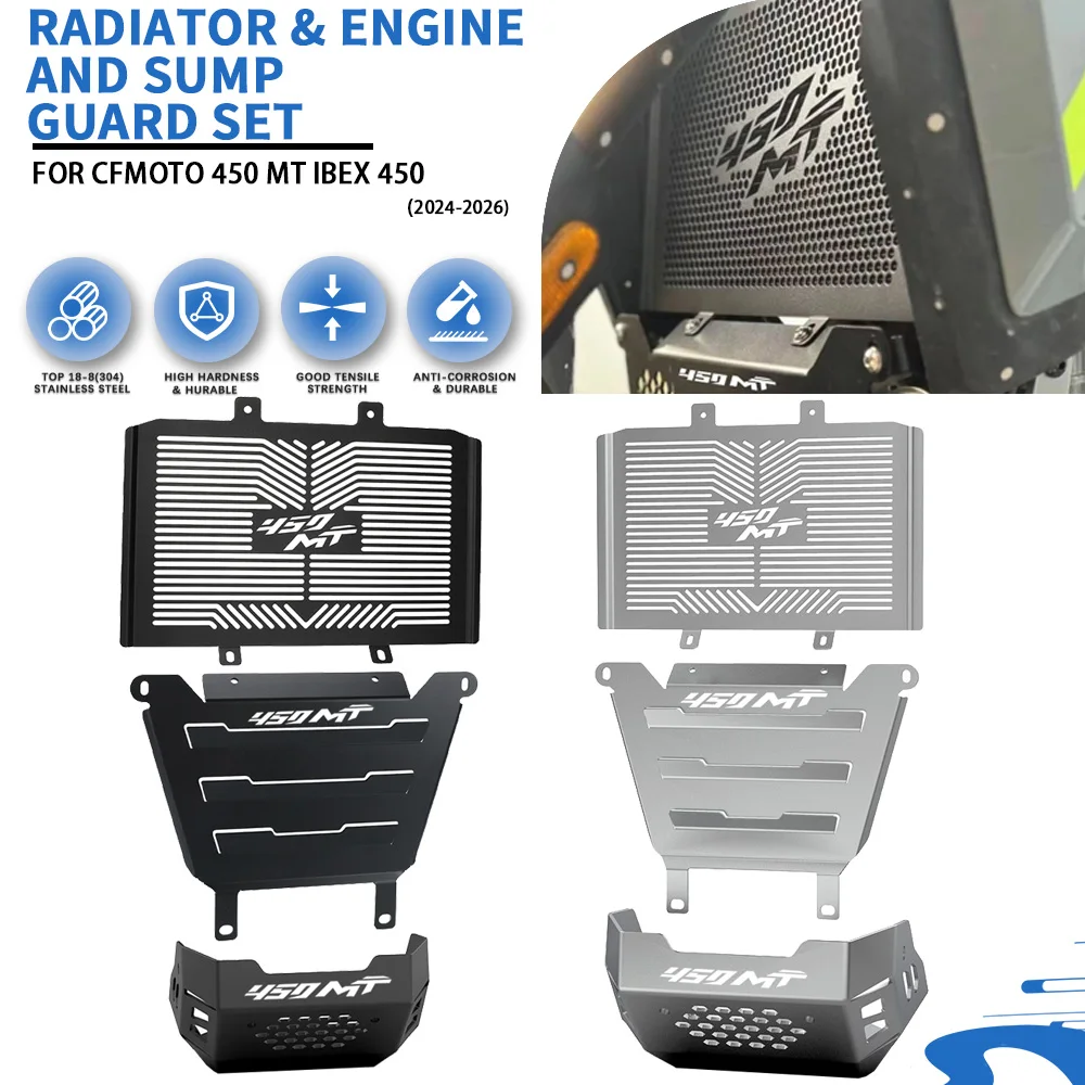 ДЛЯ CFMOTO CF MOTO 450MT 450 MT Ibex 450 2024 2025 2026 Защита радиатора мотоцикла Защита головки блока цилиндров Полный комплект защиты двигателя
ДЛЯ CFMOTO CF MOTO 450MT 450 MT Ibex 450 2024 2025 2026 Защита радиатора мотоцикла Защита головки блока цилиндров Полный комплект защиты двигателя