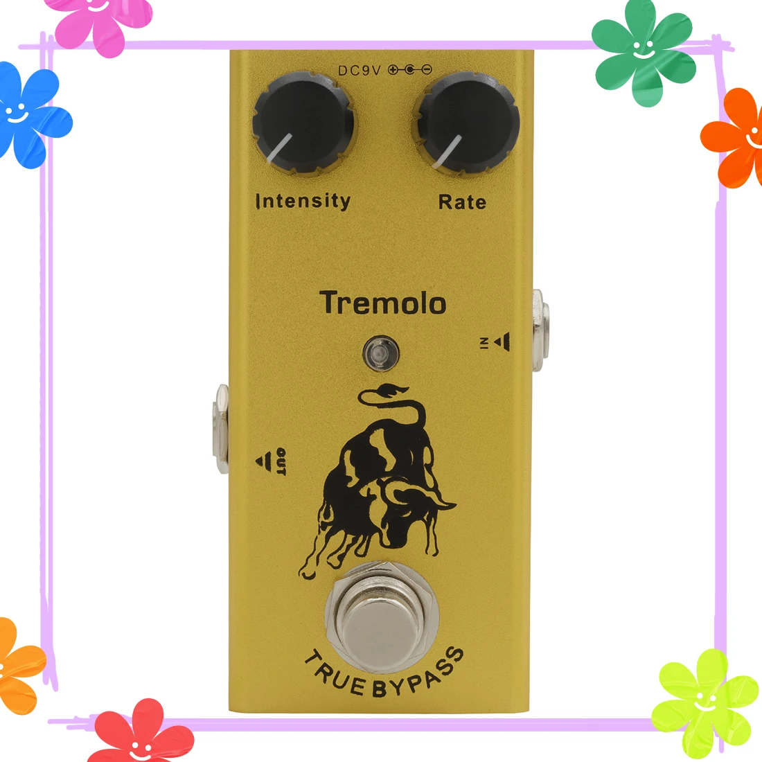 IRIN EF-09 Tremolo Electric Guitarra Effect Pedal True Bypass Pedal Classic Vibrato Effect Adjustable Knobs Guitar Accessories 
IRIN EF-09 Tremolo Electric Guitarra Effect Pedal True Bypass Pedal Classic Vibrato Effect Adjustable Knobs Guitar Accessories