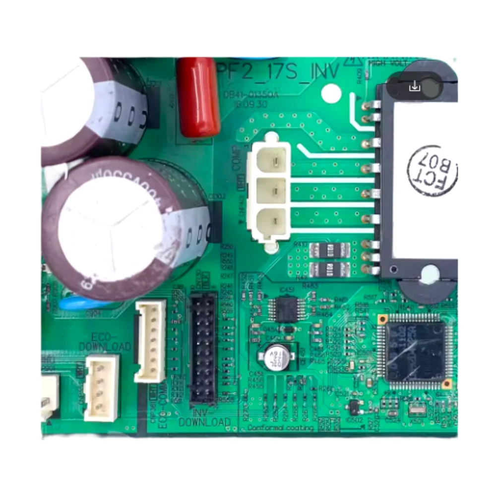 Used for Samsung air conditioning outdoor unit computer motherboard AR09NVWSBWKN DB41-01350A DB92-04025A DB92-040205C components
Used for Samsung air conditioning outdoor unit computer motherboard AR09NVWSBWKN DB41-01350A DB92-04025A DB92-040205C components