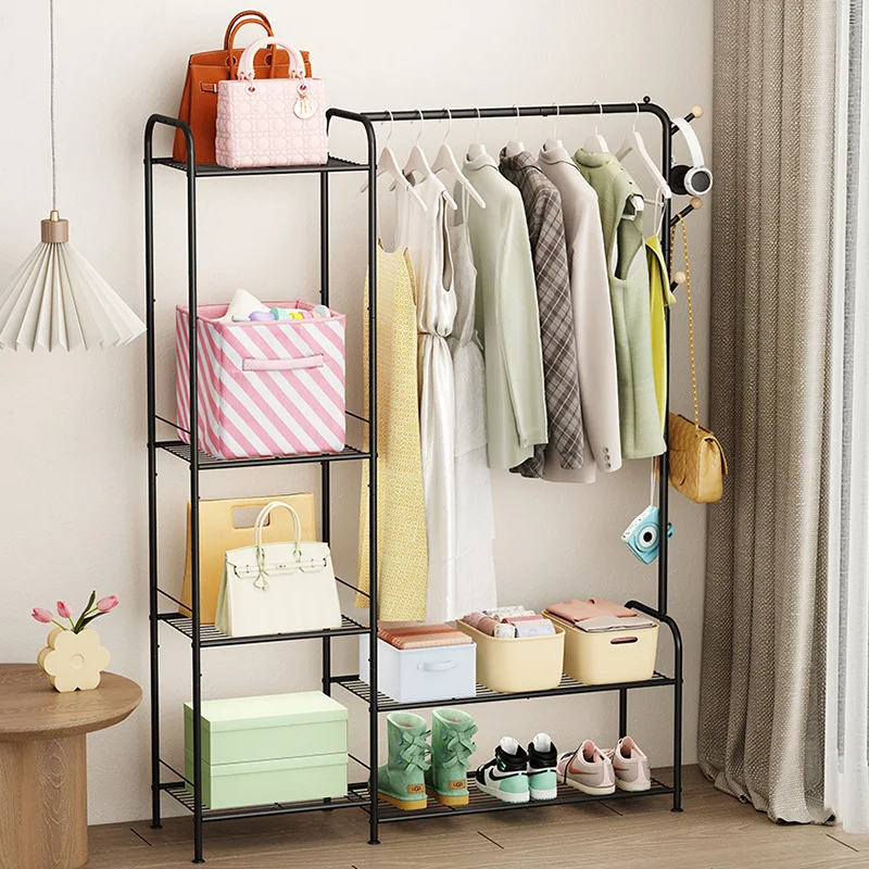 Household drying rack Floor-to-ceiling bedroom coat rack Small simple indoor hanger Folding storage clothes rack
Household drying rack Floor-to-ceiling bedroom coat rack Small simple indoor hanger Folding storage clothes rack