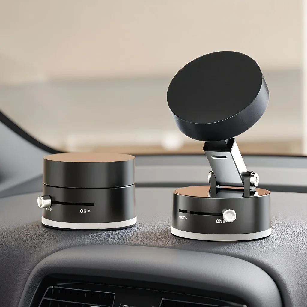 Сильный магнитный автомобильный держатель для телефона: складная подставка на 360° ° Вращающаяся вакуумная присоска для приборной панели
Сильный магнитный автомобильный держатель для телефона: складная подставка на 360° ° Вращающаяся вакуумная присоска для приборной панели