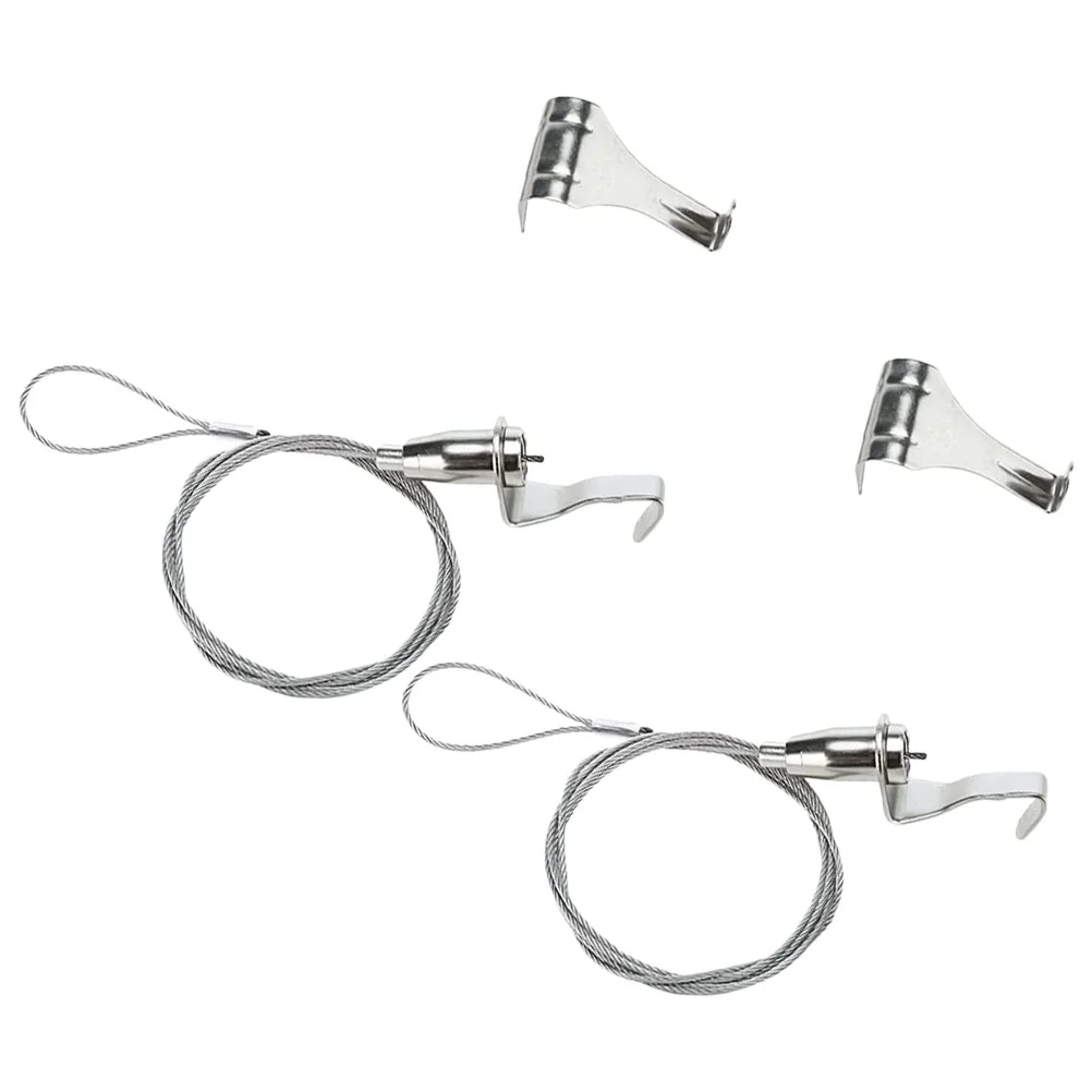 2 Pcs Hook Hanging Rope Painting Kit Lighting Picture Wire Rail Hooks And Silver for Pictures
2 Pcs Hook Hanging Rope Painting Kit Lighting Picture Wire Rail Hooks And Silver for Pictures
