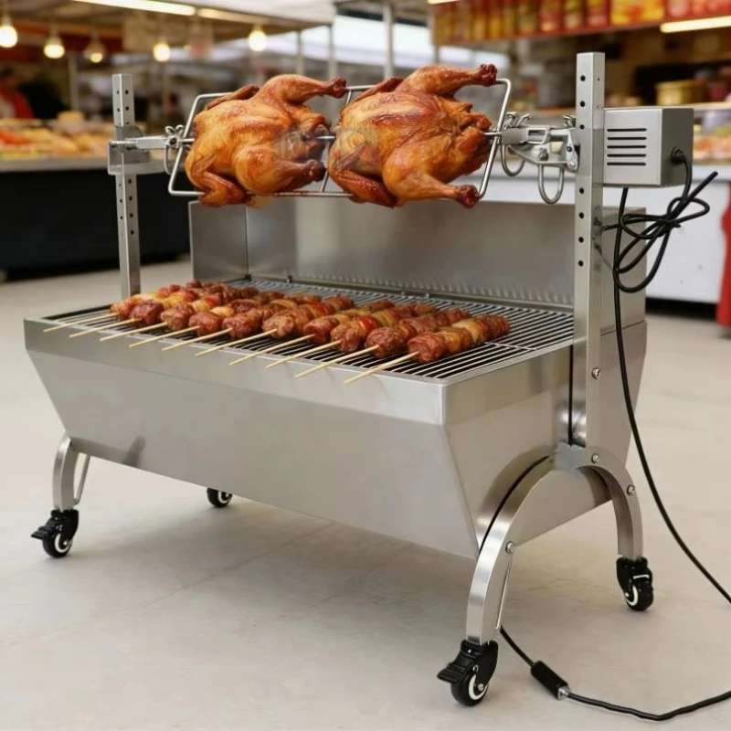 Commercial Automatic Barbecue Grill Electric Barbecue Roasting Machine Outdoor Charcoal Grill Barbecue Grill
Commercial Automatic Barbecue Grill Electric Barbecue Roasting Machine Outdoor Charcoal Grill Barbecue Grill