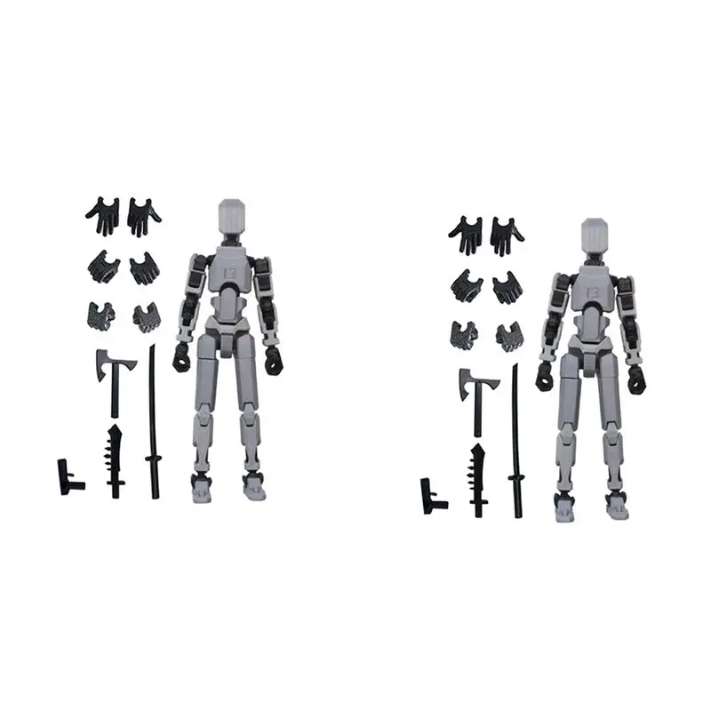 ABJA-2X Robot Action Figure, 3D Printed With Full Articulation For Stop Motion Animation Gray
ABJA-2X Robot Action Figure, 3D Printed With Full Articulation For Stop Motion Animation Gray