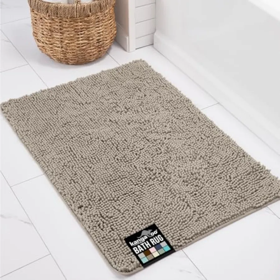 Bathroom Rugs Chenille Soft Absorbent Bath Rug Shaggy Shower Mat Quick Dry Machine Wash Bathmat Plush Carpet Mats for Tub Batht
Bathroom Rugs Chenille Soft Absorbent Bath Rug Shaggy Shower Mat Quick Dry Machine Wash Bathmat Plush Carpet Mats for Tub Batht