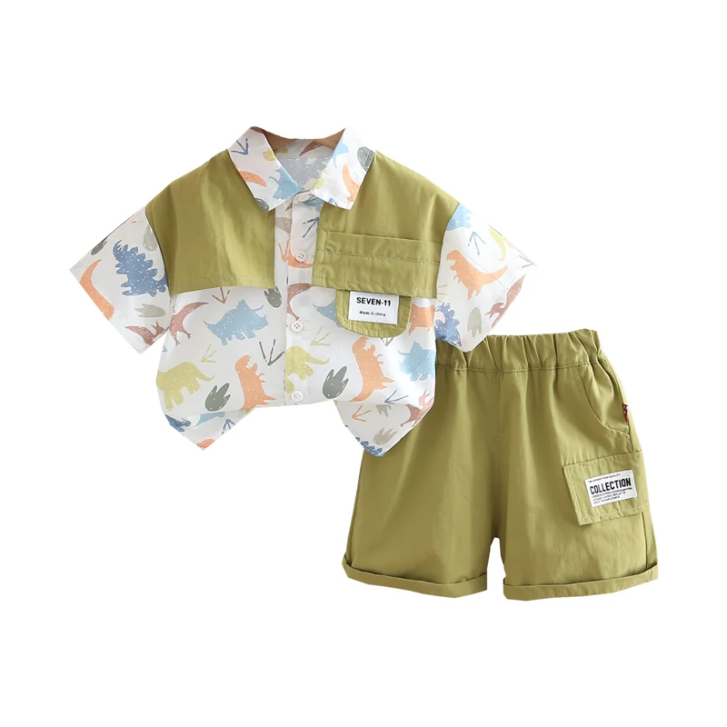 New Summer Baby Boys Clothes Suit Children Shirt Shorts 2Pcs/Sets Kids Clothing Infant Cartoon Casual Costume Toddler Tracksuits
New Summer Baby Boys Clothes Suit Children Shirt Shorts 2Pcs/Sets Kids Clothing Infant Cartoon Casual Costume Toddler Tracksuits