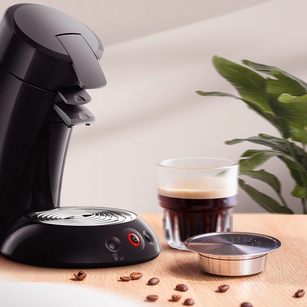 Recafimil Reusable Coffee Capsule for For Philips Senseo Coffee Pod Refillable Filters Stainless Steel Coffee Machine Cup
Recafimil Reusable Coffee Capsule for For Philips Senseo Coffee Pod Refillable Filters Stainless Steel Coffee Machine Cup