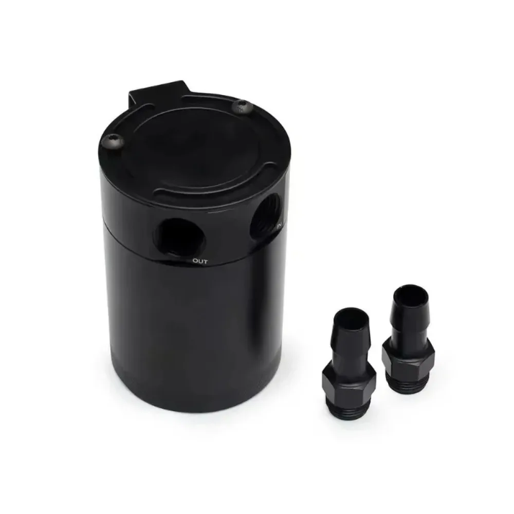 New 2-port/ 3-port Oil Catch Fine for Can Tank with Breather Filter Engine Mini Oil Separator Universal Aluminum
New 2-port/ 3-port Oil Catch Fine for Can Tank with Breather Filter Engine Mini Oil Separator Universal Aluminum