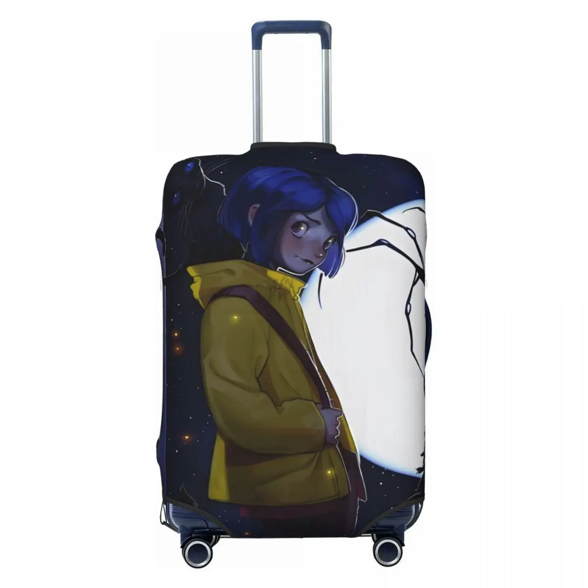 Custom The Other Mother Coraline Luggage Cover Protector Funny Horror Scary Movie Travel Suitcase Covers for 18-32 Inch 
Custom The Other Mother Coraline Luggage Cover Protector Funny Horror Scary Movie Travel Suitcase Covers for 18-32 Inch