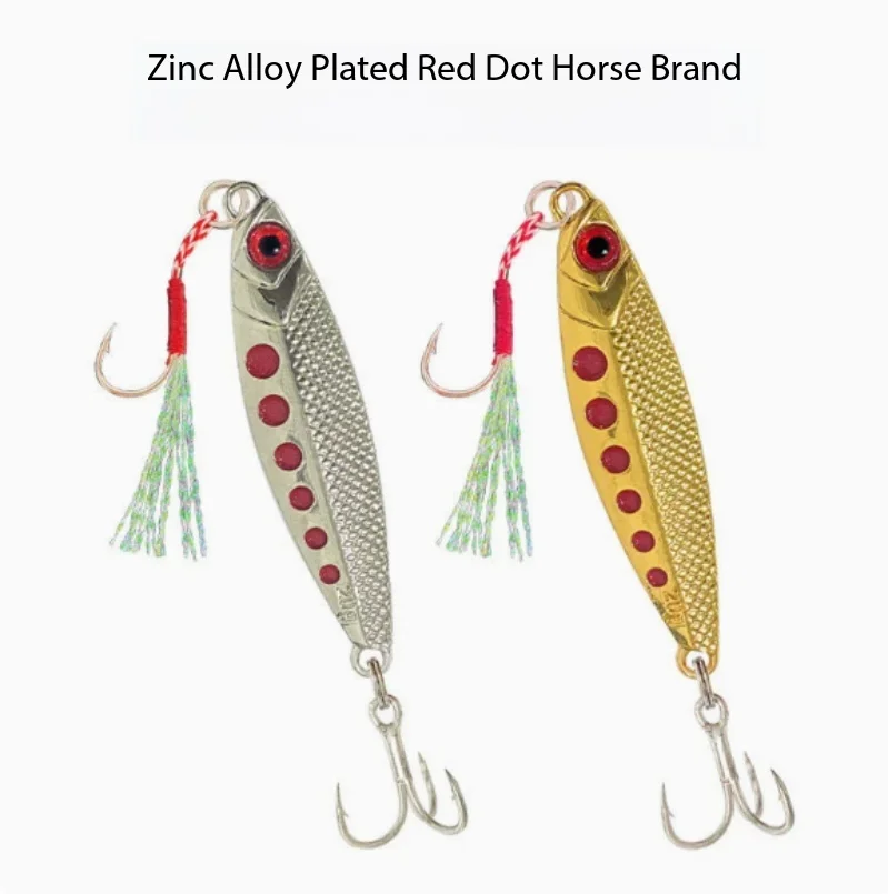 5g to 20g Red Dot Zinc Alloy Metal Jig Hard Lure Long Casting Simulation Bait Freshwater Saltwater Bass Pike Perch Fishing
5g to 20g Red Dot Zinc Alloy Metal Jig Hard Lure Long Casting Simulation Bait Freshwater Saltwater Bass Pike Perch Fishing