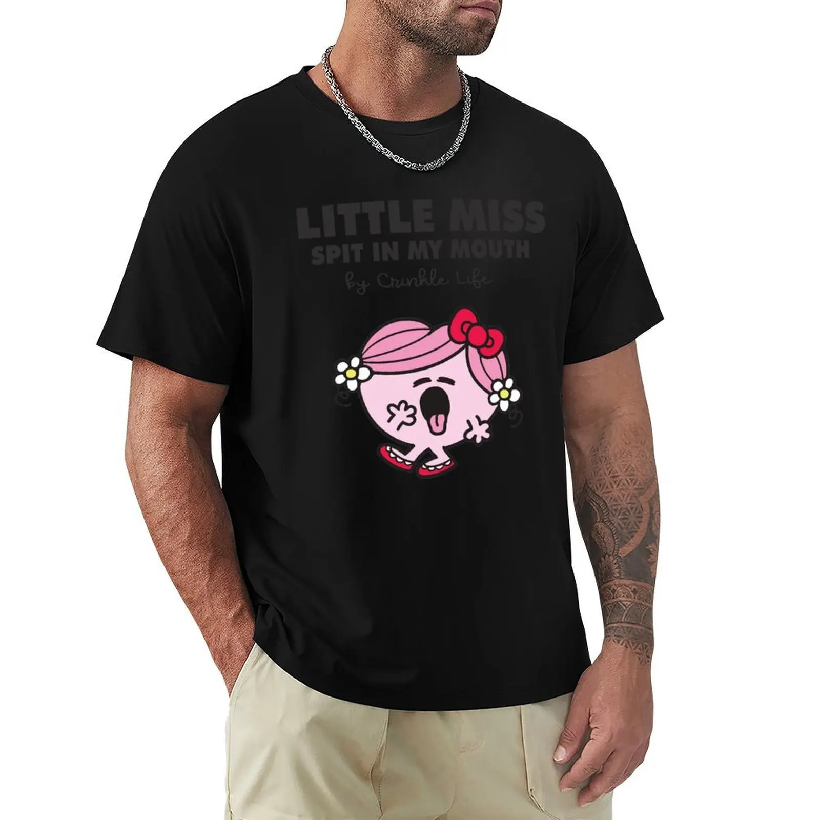 Little Miss Spit In My Mouth T-Shirt sports fans oversized t shirts for men graphic
Little Miss Spit In My Mouth T-Shirt sports fans oversized t shirts for men graphic