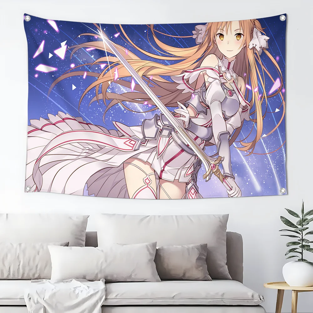 SAOnline Anime Boy Flag Home&Garden Outdoor Microfiber Printed Decoration Background Art Flag Banner
SAOnline Anime Boy Flag Home&Garden Outdoor Microfiber Printed Decoration Background Art Flag Banner