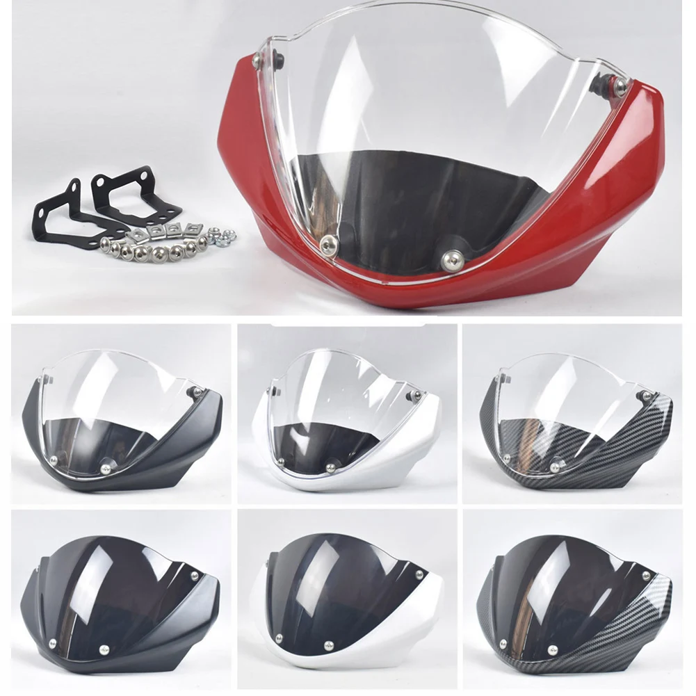 Motorcycle Windshield With Fairing Meter Sun Visor ForDucati 696 795 796 M1100Motocycle Windshield Assembly Mounting Bracket Kit
Motorcycle Windshield With Fairing Meter Sun Visor ForDucati 696 795 796 M1100Motocycle Windshield Assembly Mounting Bracket Kit