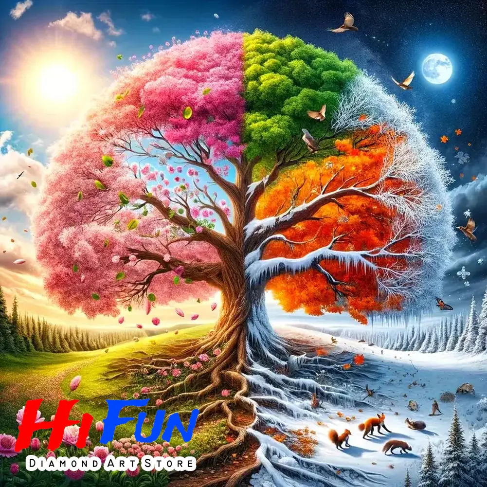 DIY алмазная живопись четыре сезона дерево плакат Новое поступление ботаническая Алмазная мозаика картина из стразов новогодний подарок
DIY алмазная живопись четыре сезона дерево плакат Новое поступление ботаническая Алмазная мозаика картина из стразов новогодний подарок