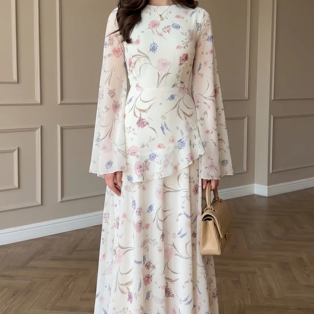 Eid Women Dress Abaya Muslim Ramadan Jalabiya Flower Print Party Dresses Dubai Long Robe Morocco Kaftan Vestidos Largos 2026
Eid Women Dress Abaya Muslim Ramadan Jalabiya Flower Print Party Dresses Dubai Long Robe Morocco Kaftan Vestidos Largos 2026