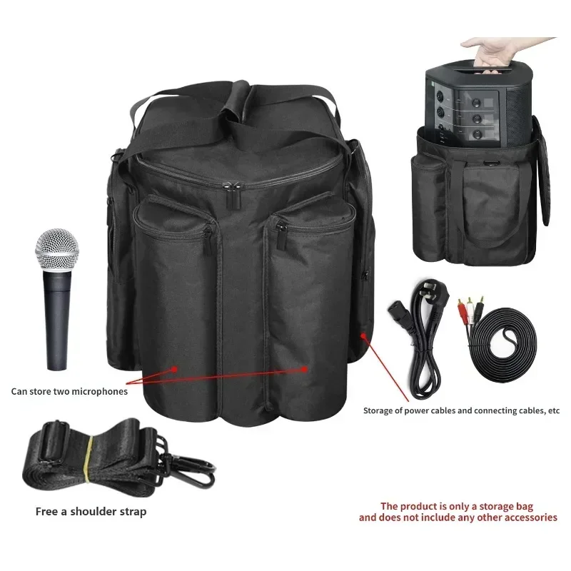 Handle Bag Anti-FallCarry Shoulder Bag Shockproof Travel Case Bag Adjustable Shoulder Strap for Bose S1 PRO Speaker Accessories
Handle Bag Anti-FallCarry Shoulder Bag Shockproof Travel Case Bag Adjustable Shoulder Strap for Bose S1 PRO Speaker Accessories