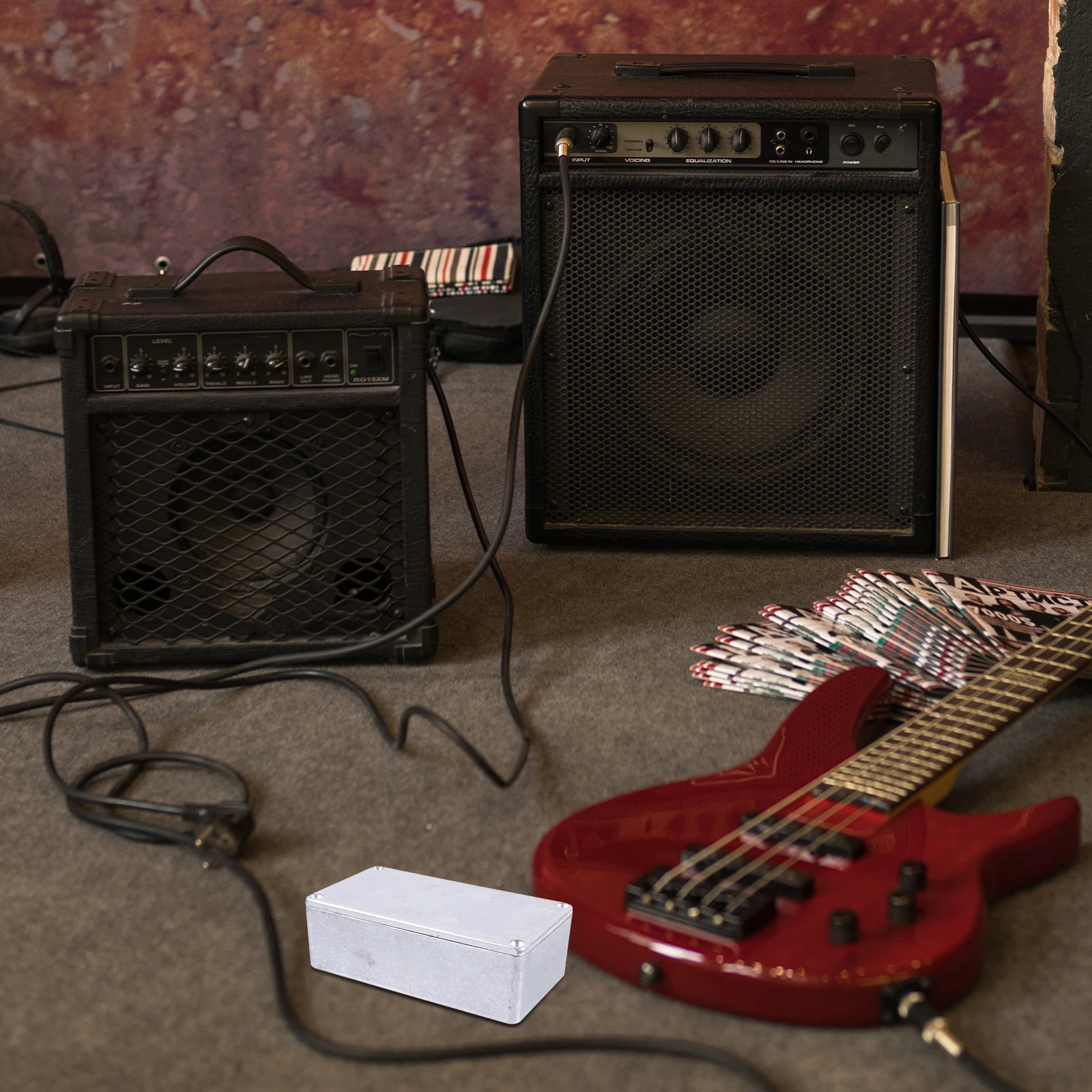 Aluminum Effect Box for Guitar Pedal 122x66x39 5mm Case Anti Rust DIY Accessory Safe Enclosure Metal Box Guitar
Aluminum Effect Box for Guitar Pedal 122x66x39 5mm Case Anti Rust DIY Accessory Safe Enclosure Metal Box Guitar