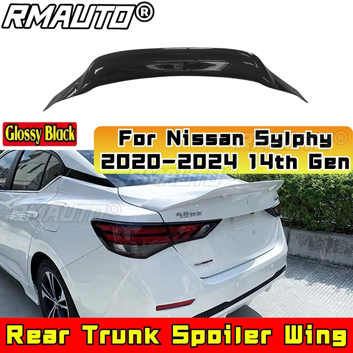 Для Nissan Sylphy 2020-2024 14-го поколения, задний спойлер багажника, крыло, крыло, задний спойлер багажника, комплект кузова, автомобильные аксессуары
Для Nissan Sylphy 2020-2024 14-го поколения, задний спойлер багажника, крыло, крыло, задний спойлер багажника, комплект кузова, автомобильные аксессуары