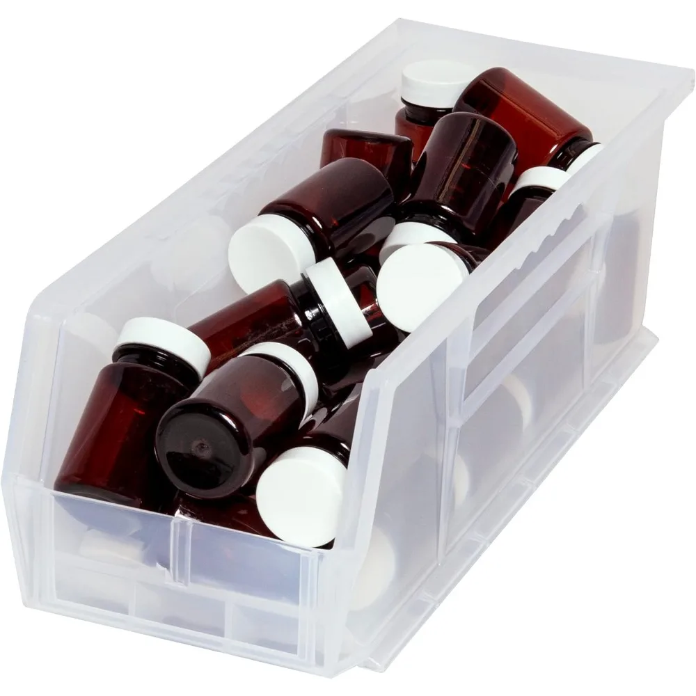 30234 AkroBins Plastic Storage Bins, Space-Saving Stackable Bins for Garage, Pantry, Craft Organization,
30234 AkroBins Plastic Storage Bins, Space-Saving Stackable Bins for Garage, Pantry, Craft Organization,