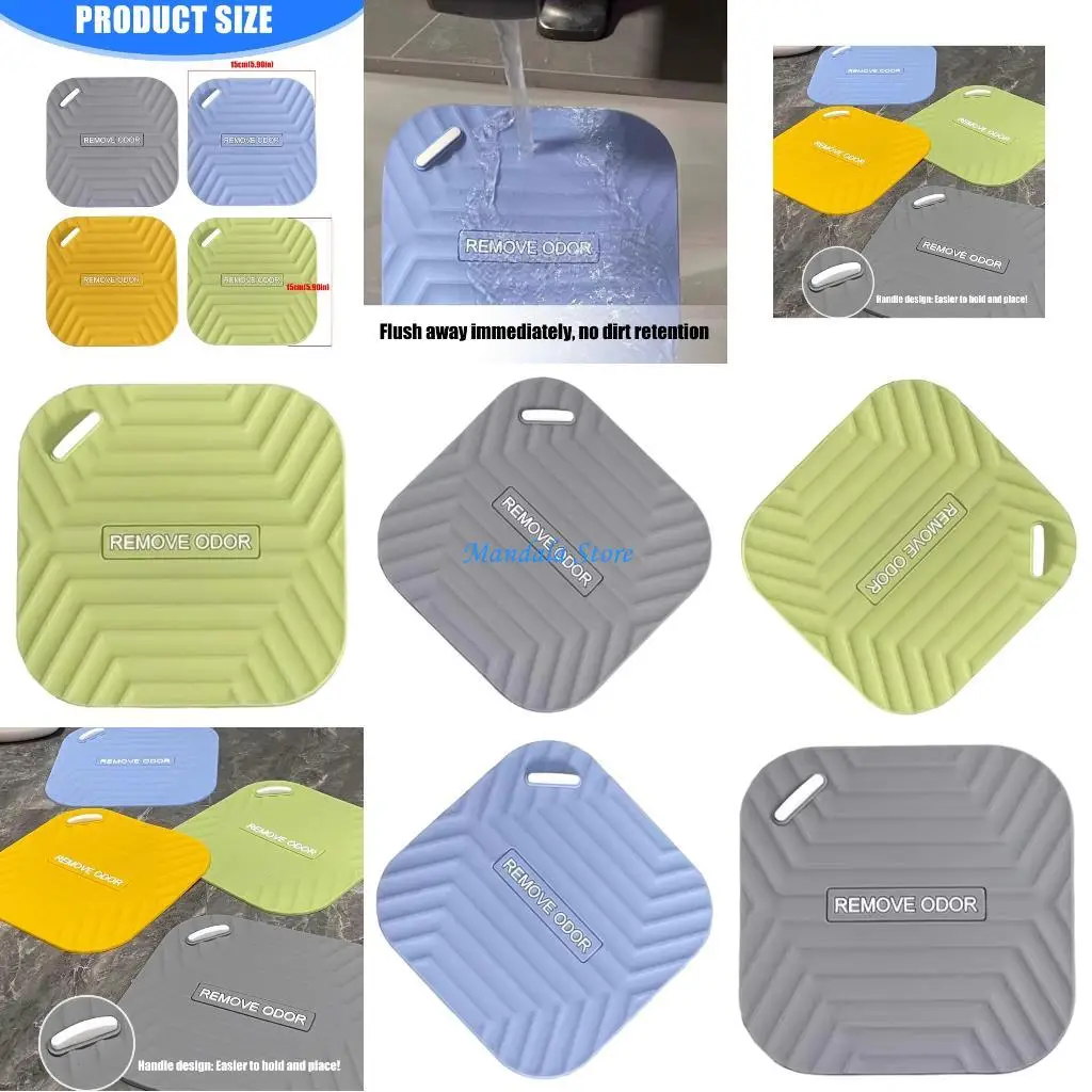 U2JC Universals Toilet Floor Drain Cover Square Flexible Floor Drain Deodorant Pad Basins Stopper Sealing Cap Enduring
U2JC Universals Toilet Floor Drain Cover Square Flexible Floor Drain Deodorant Pad Basins Stopper Sealing Cap Enduring