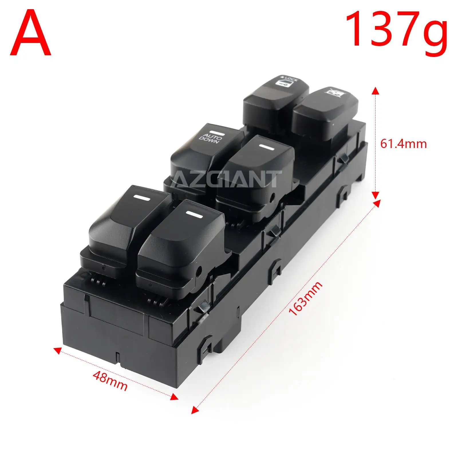 Для Hyundai Tucson 2010-2015/IX35 2009-2015 кнопка управления стеклоподъемником главный переключатель передний левый
Для Hyundai Tucson 2010-2015/IX35 2009-2015 кнопка управления стеклоподъемником главный переключатель передний левый