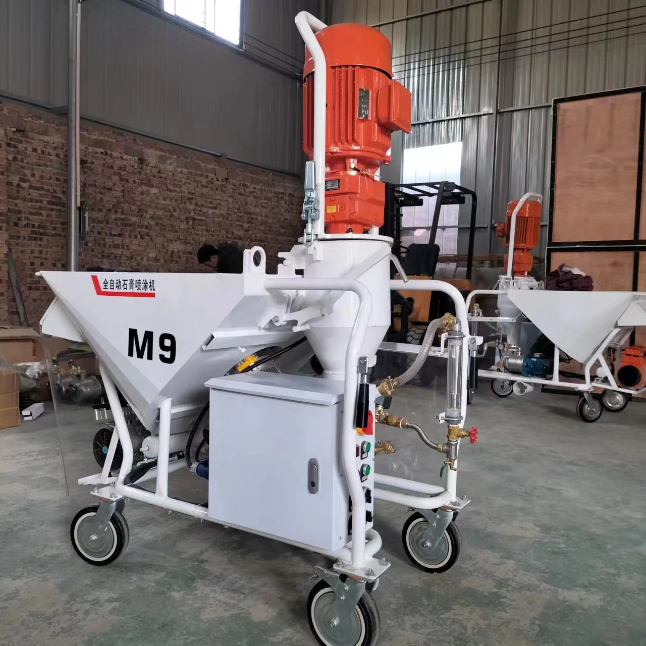 Multifunctional Voltage Customizable Gypsum Sprayer M9 30-50M Wall Spray Plastering Machine
Multifunctional Voltage Customizable Gypsum Sprayer M9 30-50M Wall Spray Plastering Machine