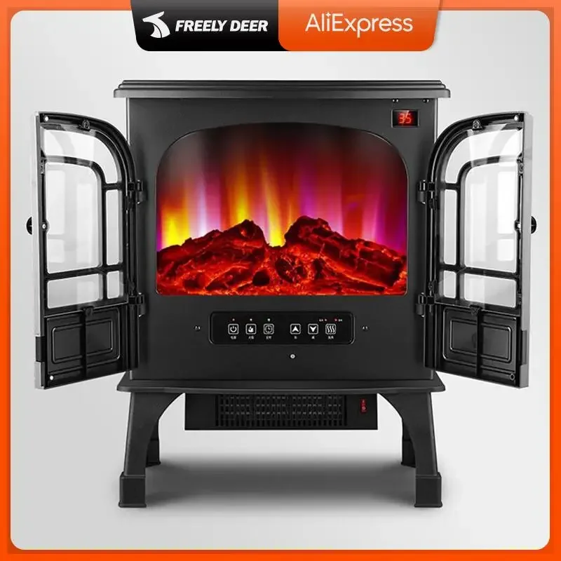 New Fashion European-style 3d Simulation Three-sided Flame Electric Fireplace Fast Heat Heater Household Bathroom Office Heater
New Fashion European-style 3d Simulation Three-sided Flame Electric Fireplace Fast Heat Heater Household Bathroom Office Heater