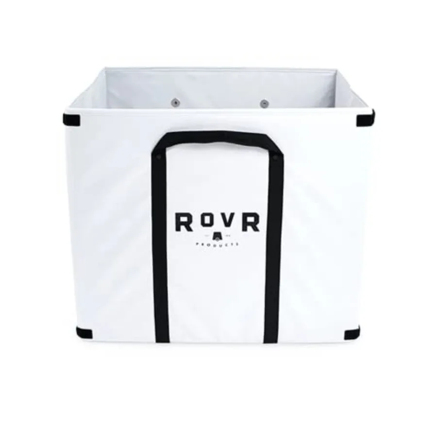 RovR 45 Standard White LandR Bin - Stylish Wagon Bin with Nylon Carrying Straps - Upgrade Your RovR Rollr 45 Wheeled Cooler wit
RovR 45 Standard White LandR Bin - Stylish Wagon Bin with Nylon Carrying Straps - Upgrade Your RovR Rollr 45 Wheeled Cooler wit