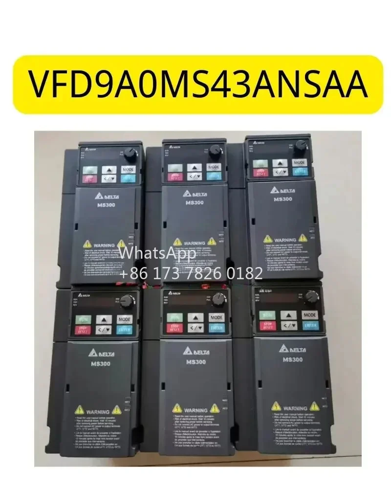 б/у инвертор VFD9A0MS43ANSAA MS300 3-фазный вход 3,7 кВт, нормальная тестовая функция
б/у инвертор VFD9A0MS43ANSAA MS300 3-фазный вход 3,7 кВт, нормальная тестовая функция