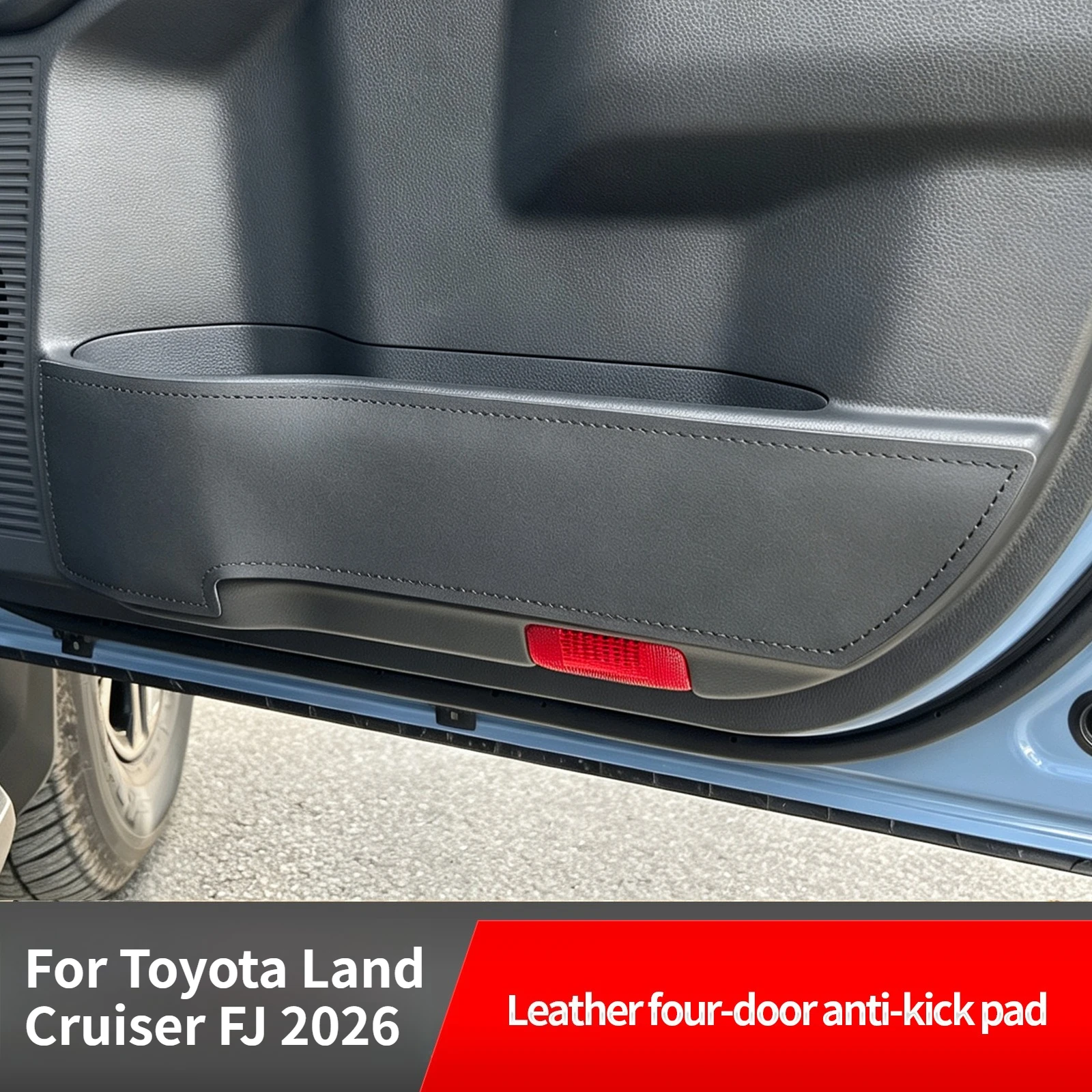 For Toyota Land Cruiser FJ 2026 Car Door Anti-Kick Pad Anti-Dirty Leather Protective Pad Car Interior Anti-Scratch Accessories
For Toyota Land Cruiser FJ 2026 Car Door Anti-Kick Pad Anti-Dirty Leather Protective Pad Car Interior Anti-Scratch Accessories