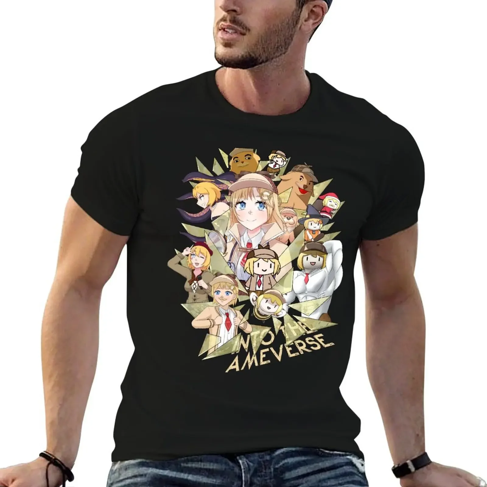 Amelia Watson - Into the Ame-Verse T-Shirt quick drying graphics mens funny t shirts
Amelia Watson - Into the Ame-Verse T-Shirt quick drying graphics mens funny t shirts