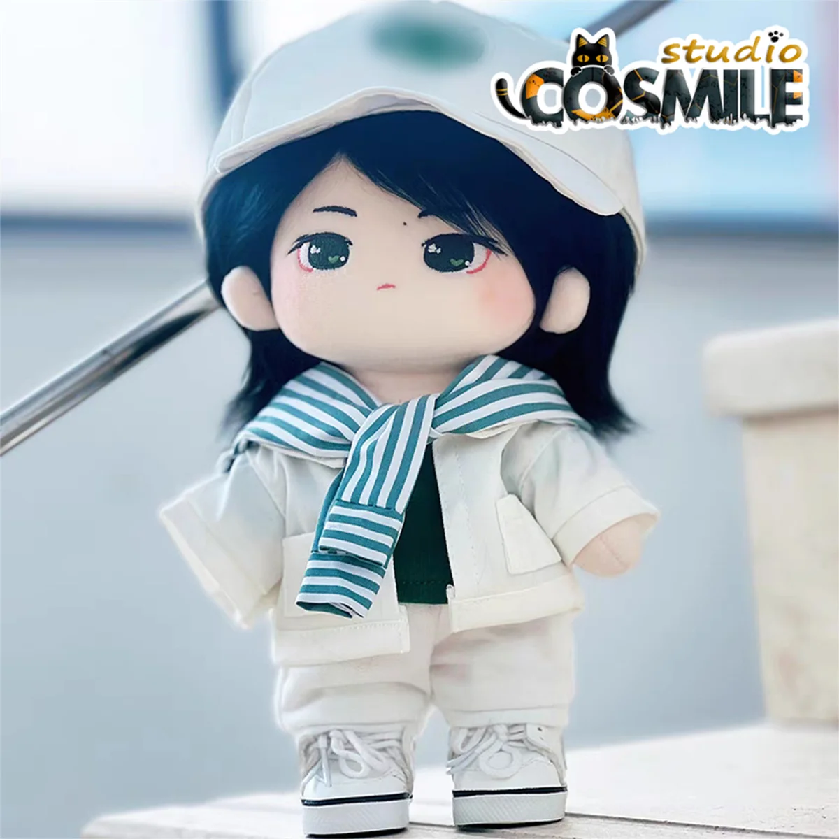 The Untamed Yibo Striped Shirt White Coat Hat Sporty Fashion Plushie 20cm Plush Doll accessories Doll's Clothes GG
The Untamed Yibo Striped Shirt White Coat Hat Sporty Fashion Plushie 20cm Plush Doll accessories Doll's Clothes GG